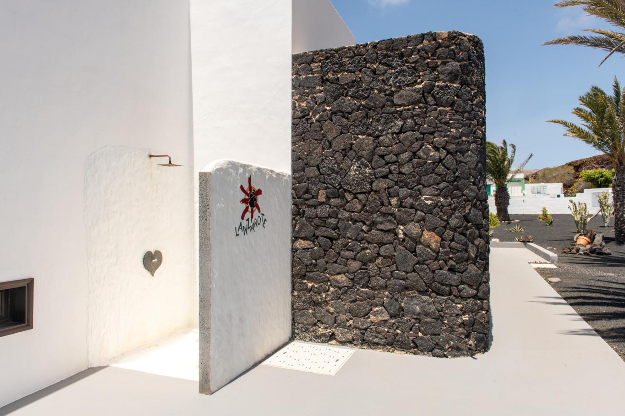 Villa Blanca Nudist Place Charco del Palo Kültér fotó