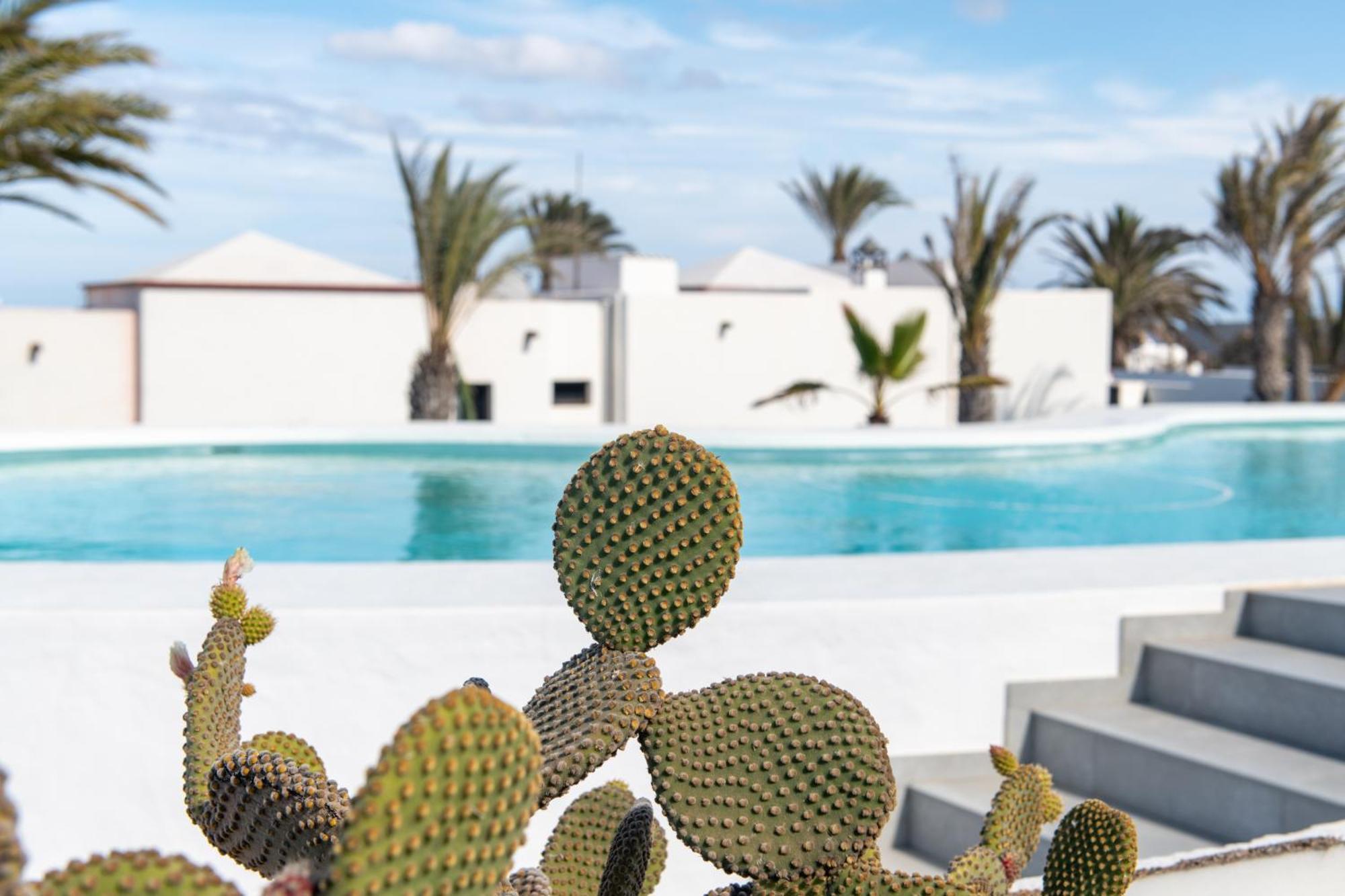 Villa Blanca Nudist Place Charco del Palo Kültér fotó